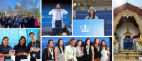 collage of photos representing the top news articles